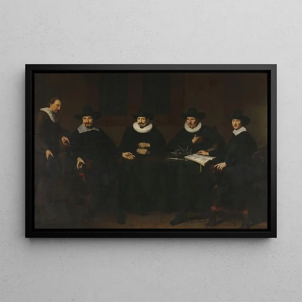 Dirck Dircksz van Santvoort - De hoofdlieden van de Saainering te Amsterdam 1643.webp