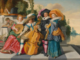 Dirck Hals - Merry Company on a Terrace.webp