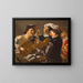 Le Concert - Dirck van Baburen — quadro incorniciato alla parete