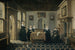 Cinque donne in un interno - Dirck van Delen — vista dell’opera