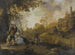Un ritratto di famiglia allegorico in un paesaggio - Dirck van der Lisse — vista dell’opera