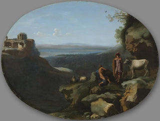 Dirck van der Lisse - Mercury and Argus in a Landscape.webp