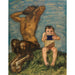 Riproduzione del dipinto Dissonanz - Franz von Stuck