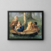 L'infanzia della serie I Quattro Età dell'uomo - Ditlev Blunck — quadro incorniciato alla parete