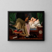Incubo - Ditlev Blunck — quadro incorniciato alla parete