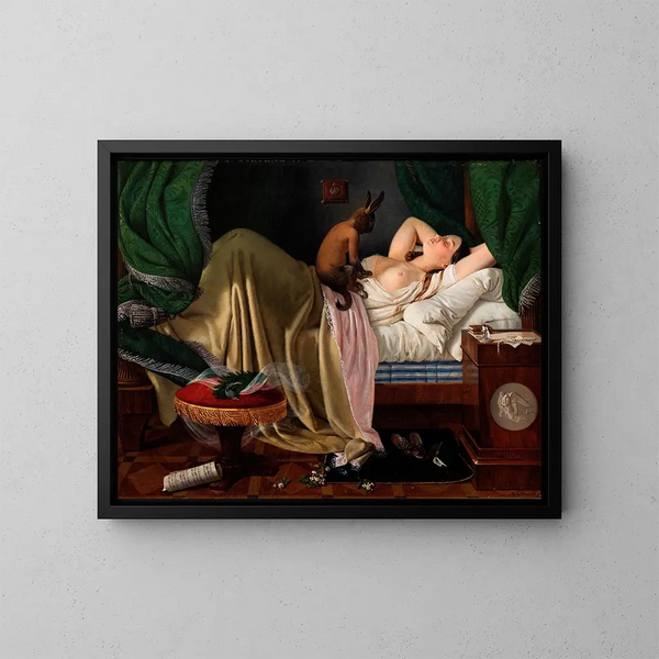 Incubo - Ditlev Blunck — quadro incorniciato alla parete
