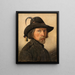 Autoritratto come Legionnaire - Ditlev Blunck — quadro incorniciato alla parete