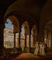 Il chiostro di Santa Maria del Paradiso Viterbo - Ditlev Martens — vista dell’opera