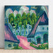 Riproduzione del dipinto Domaine de Staberhof III - Ernst Ludwig Kirchner