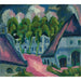 Riproduzione del dipinto Domaine de Staberhof III - Ernst Ludwig Kirchner