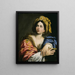 Una Sibilla - Domenichino — quadro incorniciato alla parete