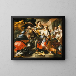 Domenico Antonio Vaccaro - Solomon Worshiping a Pagan God.webp