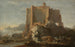 Paesaggio con roccia e fortezza - Domenico Gargiulo — vista dell’opera