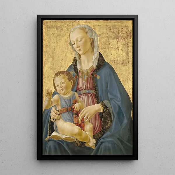 Riproduzione del dipinto Madonna e Bambino - Domenico Ghirlandaio