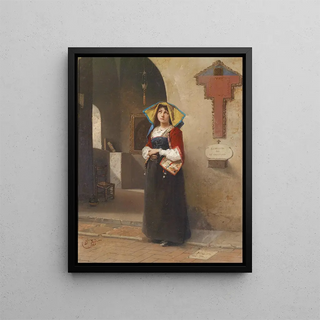 Domenico Induno - Andacht.webp