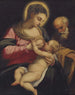 Santa Famiglia - Domenico Tintoretto — vista dell’opera
