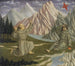San Francesco riceve le stigmate - Domenico Veneziano — vista dell’opera