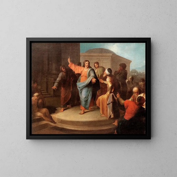 Monnaie de César - Domingos Sequeira — quadro incorniciato alla parete