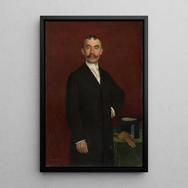 Ritratto di Ján Slivka - Dominik Skutecký — quadro incorniciato alla parete