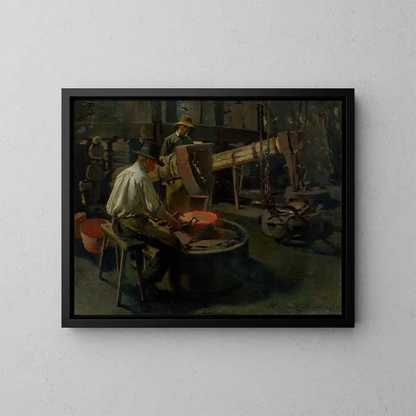 L'Appel des chaudières - Dominik Skutecký — quadro incorniciato alla parete