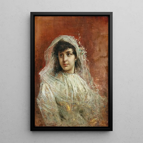 Il mattino del matrimonio - Dominik Skutecký — quadro incorniciato alla parete