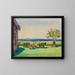 Paesaggio di Bretagna - Donald Shaw MacLaughlan — quadro incorniciato alla parete