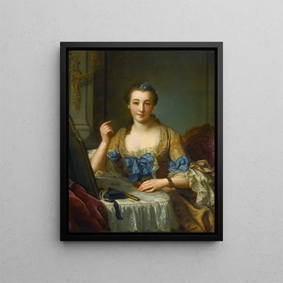 Donat Nonnotte - Portrait Of The Marquise De Gast.webp