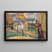 Rue de Village Parfois en Hiver - Dora Bromberger — quadro incorniciato alla parete