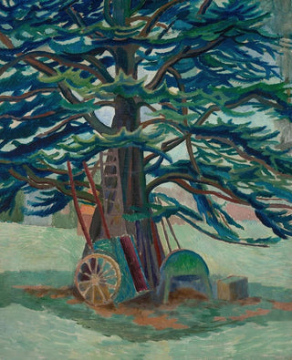 Dora Carrington - The Cedar Tree at Tidmarsh.webp