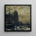 Dordrecht al crepuscolo - Jacob Maris — quadro incorniciato alla parete