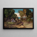 Gli Tre Epoche dell'umanità - Dosso Dossi — quadro incorniciato alla parete