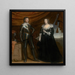 Ritratto doppio di Frederik Hendrik 1584-1647 e Amalia de Solms-Braunfels 1602-1675 - Gérard van Honthorst — quadro incorniciato alla parete