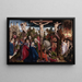 La Crucifixion - Maître Dreux Budé — quadro incorniciato alla parete