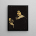Ritratto di un antiquario - Scuola Olandese — quadro incorniciato alla parete