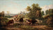 Paesaggio esteso vicino alla cattedrale di Hereford e al fiume Wye - E. R. van Hampe — vista dell’opera