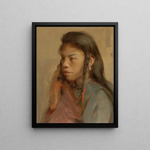 Tapisserie - Eanger Irving Couse — quadro incorniciato alla parete