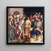 Ecce Homo - Hans Holbein il Giovane — quadro incorniciato alla parete