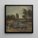 Ecluse de Flatford - John Constable — quadro incorniciato alla parete