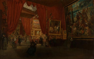 Ed Albertini - Exposition des uvres dEugne Delacroix la galerie Martinet boulevard des Italiens en 1864.webp