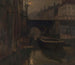 Vista del Vleeshuisbrug a Gand - Edgar Bytebier — vista dell’opera