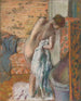 Dopo il bagno donna che si asciuga - Edgar Degas — vista dell’opera