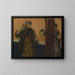 Chez les modistes - Edgar Degas — quadro incorniciato alla parete