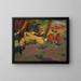 Prima della performance - Edgar Degas — quadro incorniciato alla parete