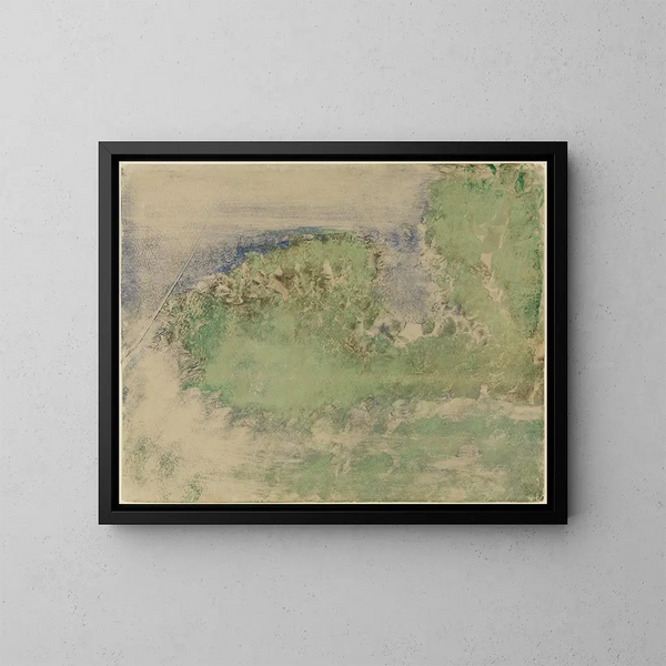 Cap Ferrat - Edgar Degas — quadro incorniciato alla parete