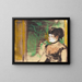 Cantante di caffè-concerto - Edgar Degas — quadro incorniciato alla parete