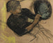 Chez la modiste - Edgar Degas — vista dell’opera