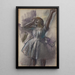 Danseuse s'étirant - Edgar Degas — quadro incorniciato alla parete