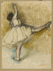 Danseur s'étirant à la barre - Edgar Degas — vista dell’opera