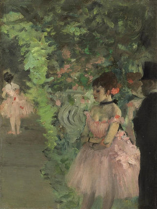 Edgar Degas - Dancers Backstage.webp