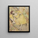 Danseuse au repos - Edgar Degas — quadro incorniciato alla parete